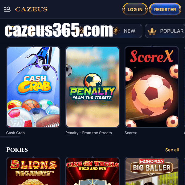 Cazeus Casino - Pokies Games