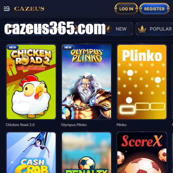 Cazeus Casino - Pokies Section